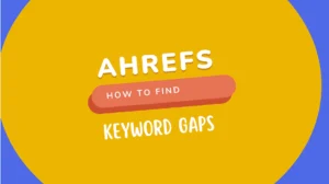 By pinpointing exactly where you stand in comparison to your competitors in the SEO landscape, Ahrefs helps reveal untapped keyword opportunities and strategize accordingly.
